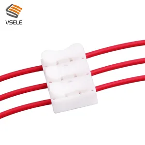 LED Strip Light Quick Wire Connecting CH-2 Spring Wire Connectors Electrical Cable Clamp Terminal Block Connector