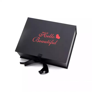 Top Quality Manufacturer Wholesale Price Luxury Cardboard Rigid Storage Jewelry Magnet Folding Gift <b>Magnetic</b> <b>Boxes</b> - Product Image 1