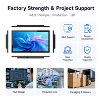 Levinko - Panneau PC HMI Android mural de 21,5 pouces - RK3568 RK3588 - PC tactile industriel pour l'automatisation des usines