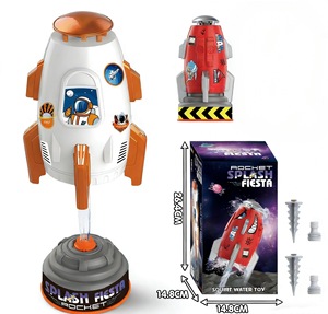 DEFA KB337309 Lanceur <span class=keywords><strong>d</strong></span>'<span class=keywords><strong>eau</strong></span> rotatif pour enfants, hauteur de vol 2-3M, jouet aquatique extérieur, fixation facile sur tuyau <span class=keywords><strong>d</strong></span>'arrosage - Product Image 1