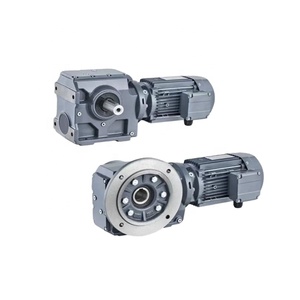 มอเตอร์เกียร์ลดความเร็วแบบเฟืองเฉียง OEM K37 K47 K57 K67 K77 ซีรีส์ K กำลัง 0.37KW-7.5KW มอเตอร์เกียร์เฟืองเฉียงแบบเฮลิคอล - Product Image 1