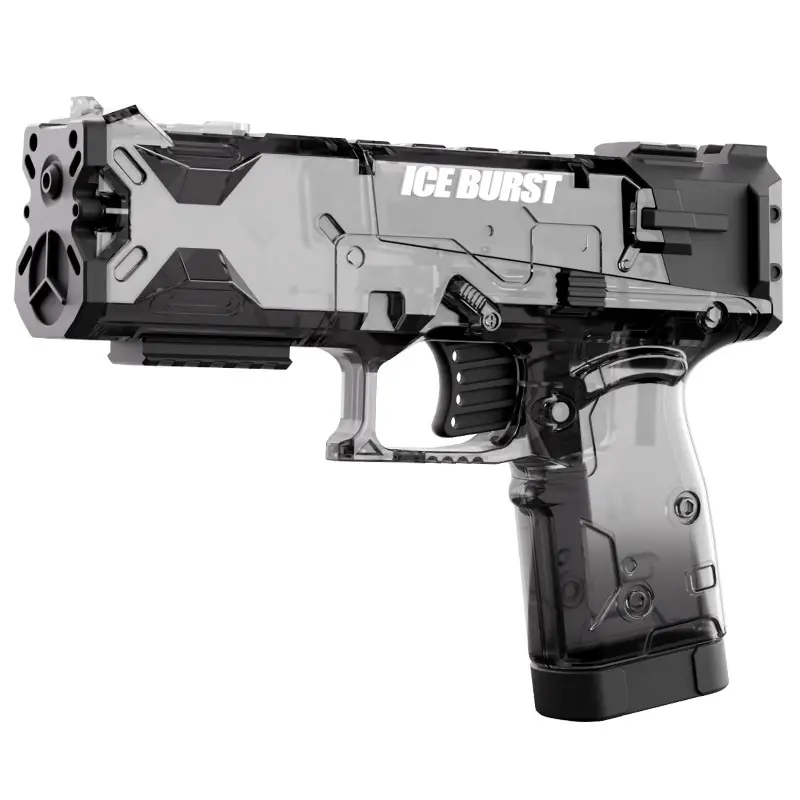 Nouvelle glace transfrontalière explosive pistolet à eau festival de l'eau jouet pour enfants pistolet été plage éclaboussures Glock pistolet pulvérisateur en gros