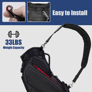 Hot Selling Blue Star Adjustable Golf <b>Bag</b> <b>Strap</b> Waterproof Single Padded Shoulder <b>Strap</b> Golf <b>Bag</b> Shoulder <b>Strap</b> <b>Replacement</b> - Product Image 6