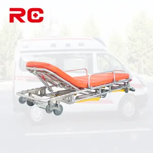 Electric Stair Chair Folded Rescue Stretcher Stretcher With Trolley Ambulance Stretcher Emergency Equipment