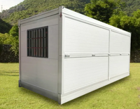 Casa Contenedor Cuadrada Moderna, Plegable, Ecológica y Transpirable de Instalación Rápida, con 1 Año de Garantía para Múltiples Usos