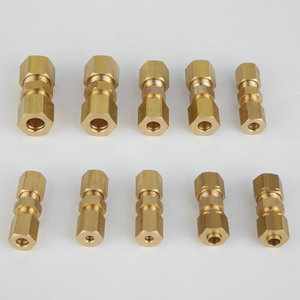 Xinshun Hardware Copper Through Hole Knurled Nut M4 Embedded Straight Hot Melt Double Hole Insert Fittings Standard - Product Image 2