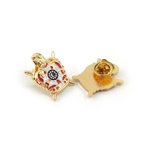 Großhandel Hochwertige Gold Demolay Anstecknadel Freimaurer Demolay Kragens tift - Product Image 3