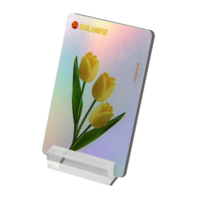 SUNLANRFID cinco colores NXP MIFARE 1K chip llave inteligente NFC tarjeta RFID con buena calidad