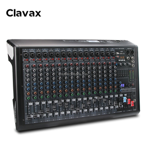 Clavax CLMC-BP18 18-канальный BT студийный аудиомикшер 99 <span class=keywords><strong>DSP</strong></span> цифровой процессор с USB MP3 XLR разъем для микрофона 48 В Phantom Power - Product Image 1
