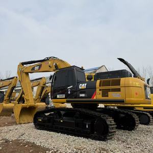 Excavatrice d'occasion Caterpillar CAT340D, 40 tonnes, excavatrice d'occasion en bon état, modèle original CAT340 CAT340D2 CAT340D2L, excavatrice lourde - Product Image 2