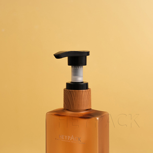 Heypack Marque Produits Usine En Gros OEM 200ml Ambre Carré PET Soins De La Peau Lotion Pompe Bouteille - Product Image 2