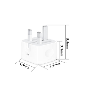 עיצוב פשוט 20w usb + C מטען מהיר מתאם pd 20w 5v/1a 5v/2.4a עבור <span class=keywords><strong>iPhone</strong></span> <span class=keywords><strong>11</strong></span> & תקע נייד - Product Image 2