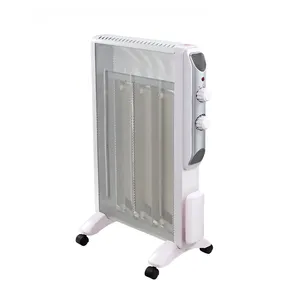 Chauffage rapide par infrarouge et Convection sur trois côtés, appareil de chauffage électrique silencieux en Mica pour salon, salle de bain, bureau, IP24