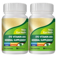 Luteine Zeaxanthine Yeux Vitamine Mineral Supplement Gelules Protection Lumiere Bleue Vision Soutien Fatigue Oculaire 90 Gel
