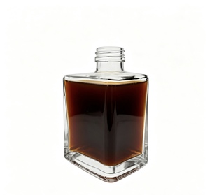 Bouteilles en verre transparent carrées de 250 ml et 500 ml pour spiritueux (Tequila, Vodka, <span class=keywords><strong>Whisky</strong></span>, Brandy, Vin) avec bouchon estampé à chaud – Vente en gros à prix réduit - Product Image 2