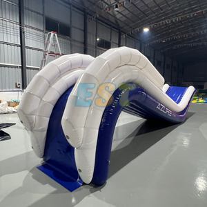 Chute libre flottant <span class=keywords><strong>louer</strong></span> quai gonflable Yacht toboggan <span class=keywords><strong>bateau</strong></span> toboggan extérieur pour Yacht <span class=keywords><strong>bateau</strong></span> - Product Image 4