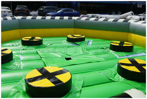Lilytoys Bạt Nhựa Pvc Chất Lượng Tốt Nhất Trò Chơi Thể Thao Bơm Hơi, Khóa Học Bơm Hơi - Product Image 3