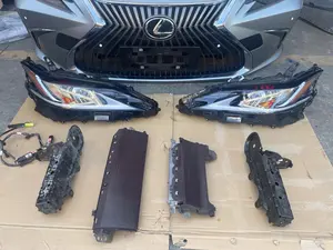 Bumper lắp ráp cho Lexus ES là RX RC RZ UX NX GX GS LS LC LX Bumper lưới tản nhiệt đèn pha đèn sương mù mặt trước lắp ráp