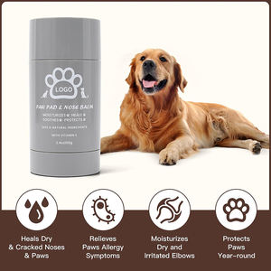 Private Label Katze Hund Pfote Pad Balsam Stick Natural Lick Safe Hunde pfote Balsam Protector Feuchtigkeit creme Cracked Dry Damaged Nose Paw Balm - Product Image 2
