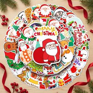Personnalisez les nouveaux autocollants de Noël 2027 pour des décorations créatives de fêtes de fin d'année - Product Image 3
