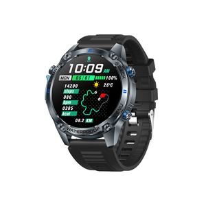 Reloj inteligente para hombre para deportes al aire libre 1,43 \ "HD AMOLED satélite 5ATM resistente al agua 100 + modos cronógrafo brújula respuesta llamada cuadrada - Product Image 3