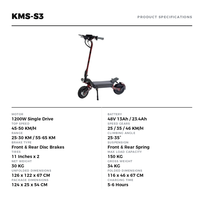 1200W Elektrikli Scooter 48V Katlanabilir E-Scooter 11 İnç Yetişkin Elektrikli Scooter Arazi Tipi Disk Frenli