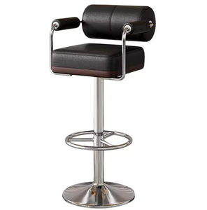 Silla <span class=keywords><strong>de</strong></span> Barra <span class=keywords><strong>de</strong></span> Metal <span class=keywords><strong>de</strong></span> Lujo <span class=keywords><strong>para</strong></span> <span class=keywords><strong>Cocina</strong></span>, Taburete Moderno <span class=keywords><strong>de</strong></span> Cuero <span class=keywords><strong>para</strong></span> Barra <span class=keywords><strong>de</strong></span> Bar - Product Image 1