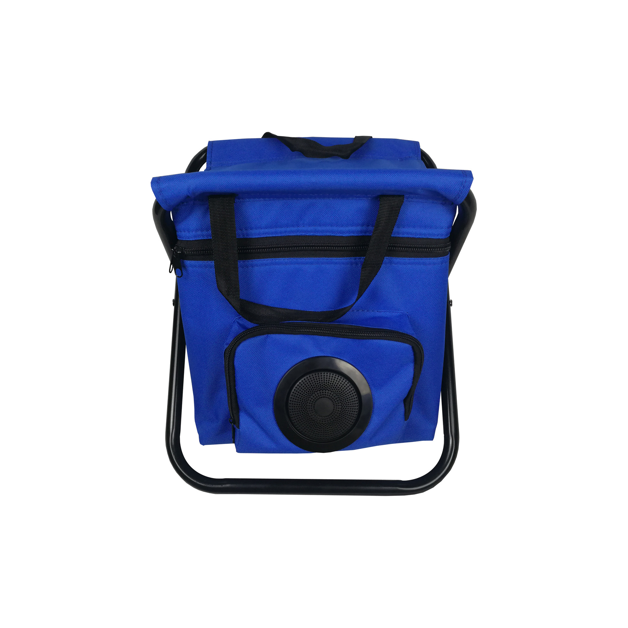 TR-cooler Bag Seat Folding Fishing Chair Stool with Bluetooth