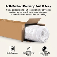 Komprimiertes Cord-Tagesbett-Sofa in Olivgrün, Vakuumverpackt, Flaches Stoffsofa mit Kissen