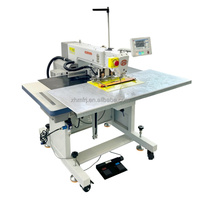 Máquina de Coser Computarizada Industrial HUAMEI de Cama Plana, Una Aguja, Alta Velocidad y Alta Precisión para Correas y Cinchas de Alta Resistencia
