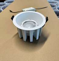 Plafonnier LED COB étanche IP65, découpe 145 mm, spot encastré 30W 35W, éclairage commercial encastré