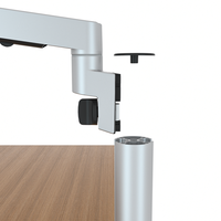 2024 nouvelle conception de haute qualité flexible réglable en alliage d'aluminium support de moniteur unique support de bras