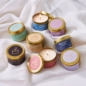 Juego <span class=keywords><strong>de</strong></span> Velas Aromáticas <span class=keywords><strong>de</strong></span> Cera <span class=keywords><strong>de</strong></span> Abeja <span class=keywords><strong>de</strong></span> Marca Propia para Regalo, Decoración <span class=keywords><strong>de</strong></span> Bodas, Cumpleaños, Bares y Hogar - Hechas a Mano - Product Image 1