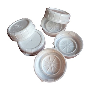 32 ออนซ์ ขวดแก้วใสทรงเหลี่ยมขนาด 1000 มล. <span class=keywords><strong>1</strong></span> ลิตร พร้อมฝาพลาสติกสีขาวแบบล็อคป้องกันการแกะขนาด 48 มม. รุ่น 48-Snap - Product Image 6