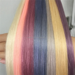 <span class=keywords><strong>Capelli</strong></span> vergini originali uno donatore sottile filo di <span class=keywords><strong>cotone</strong></span> annodato U punta estensione <span class=keywords><strong>capelli</strong></span> due punte per trecce - Product Image 4