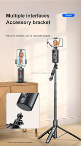 P02 KI-Überwachung Gimbal faltbares Smartphone Rotation Gimbal Handy Videoaufnahme Desktop-Überwachung Vlog-Stabilisator für iPhone 15 - Product Image 2