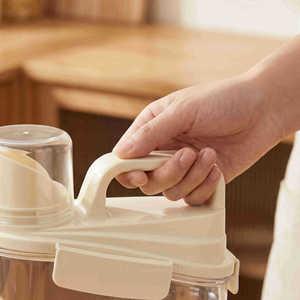 Food Box <b>Rice</b> Storage <b>Container</b> 2500ml Airtight With Lid Rectangle Shape For Kitchen Use - Product Image 3