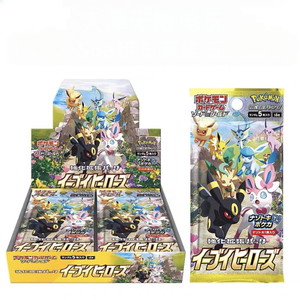 Cartes à collectionner originales Pokémon S6A Sword Shield Eevee Heroes Expansion 100% authentiques, impression ultra rare, fabriquées au Japon pour tous les âges - Product Image 1