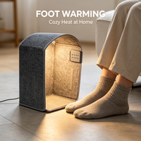 Radiateur d'appoint 5 panneaux pour la maison, désodorisant, en plastique, avec télécommande et protection anti-renversement, pour le bureau et le chauffage des jambes