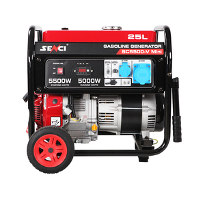 Generador de Gasolina Senci de 2kw, 5kw, 7kw, 8kw, 100% Cobre, 50hz, Generador Eléctrico Portátil - Product Image 1