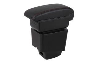 Boîte de console d'accoudoir de <span class=keywords><strong>voiture</strong></span> en cuir pu noir pour nouveau <span class=keywords><strong>Renault</strong></span> Duster logan - Product Image 5