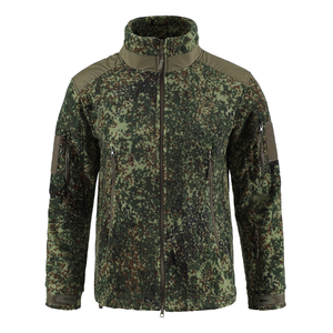 เสื้อแจ็คเก็ตขนแกะ ESDY รุ่น DFJ0724 แบบกำหนดเองได้ ลายพราง FG สีกากี ดำ น้ำตาล เสื้อแจ็คเก็ตพรางตัวกันหนาวแบบเก็บความร้อนสำหรับฤดูหนาว - Product Image 6