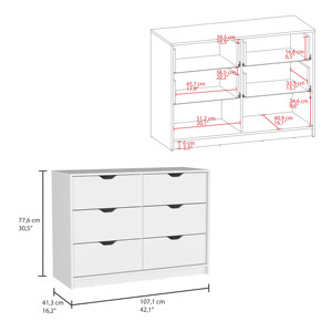 Bennett <b>2</b> <b>Piece</b> Bedroom <b>Set</b>, <b>White</b> - Product Image 5