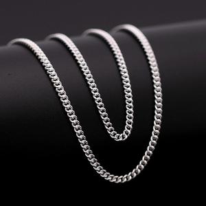 Sterling Silver Curb Chuỗi Vòng Cổ Làm Máy Trong CuộN - Product Image 3