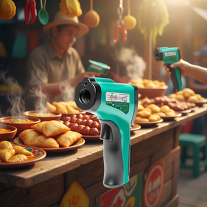 Le thermomètre <span class=keywords><strong>infrarouge</strong></span> MT-4606-C Pro'skit mesure avec précision la température des climatiseurs, des alimentations CPU et des congélateurs - Product Image 1