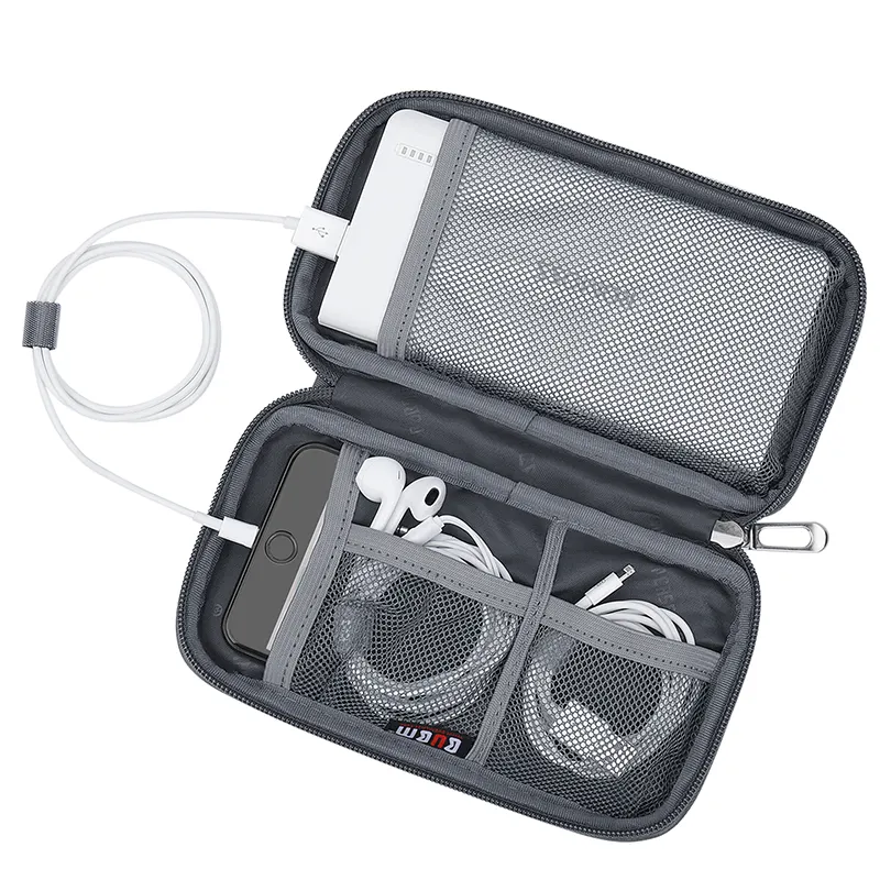 BUBM Digital multi function tote 20000mAH power bank waterproof nylon earphone digital storage bag