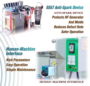 Machine de soudage haute fréquence 5-15KW professionnelle pour le soudage de sacs de sang en <span class=keywords><strong>PVC</strong></span>, sacs médicaux, imperméables, airbags, buses et jouets gonflables - Product Image 3