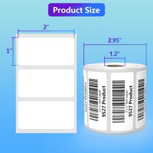 <span class=keywords><strong>2025</strong></span> mới không thấm nước tái sử dụng tự dính trắng 4x6 thể hiện vận chuyển Sticker nhiệt trực tiếp vận chuyển nhãn cuộn giấy nhiệt - Product Image 5