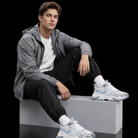 Chaussures de course unisexes légères en PU, chaussures de sport décontractées, baskets de marche pour l'automne