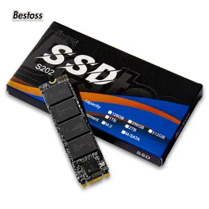 bestoss厂家批发M.2 SATA III SSD 512GB 1TB OEM NGFF硬盘SSD 128GB 256GB个人计算机